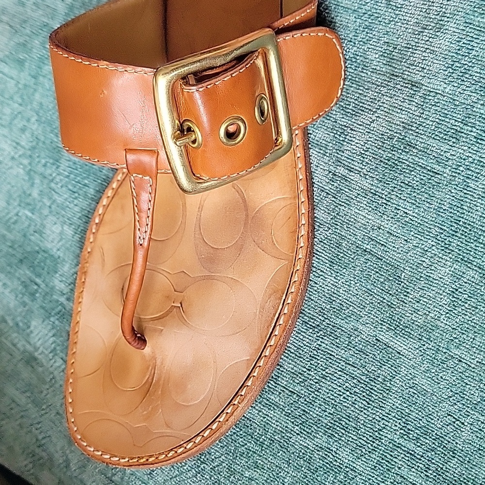 Coach Riley sandals size 7 - Picture 3 of 4